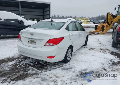 2016 Hyundai Accent Se z USA, uszkodzony, nr VIN KMHCT4AE2GU149823